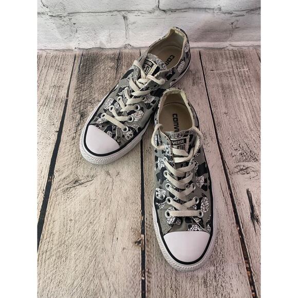 CONVERSE ALL STAR Unisex Adult Panda Graphic Sneakers / Size: M5 - W7 - Picture 1 of 9